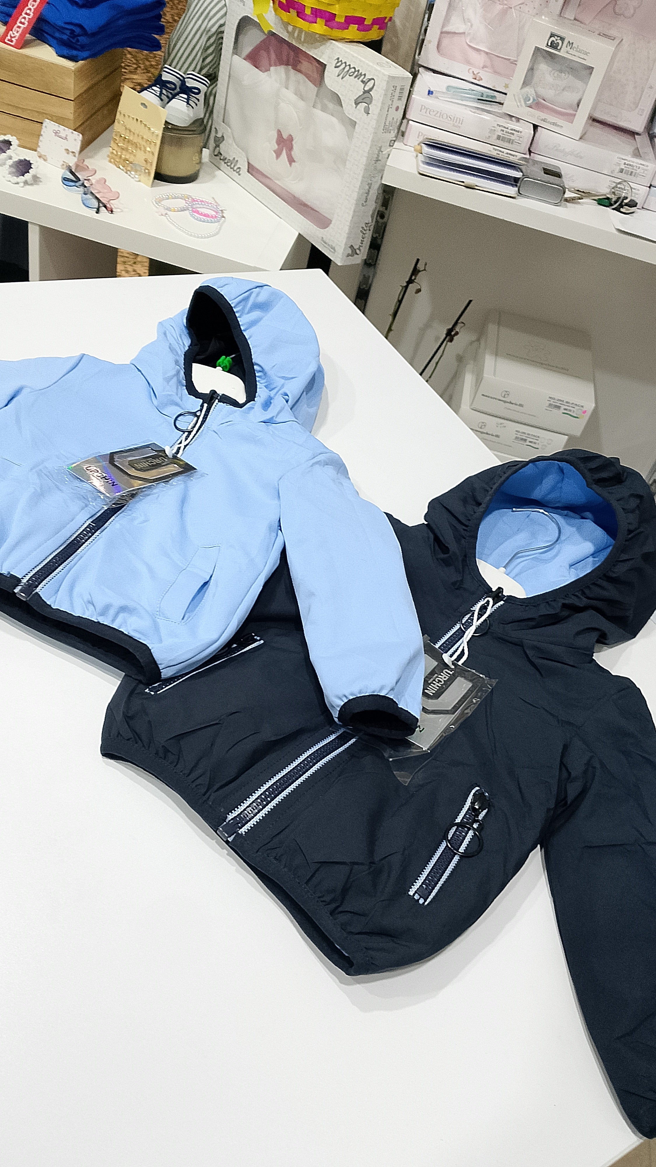 Giubbino sfoderato double face